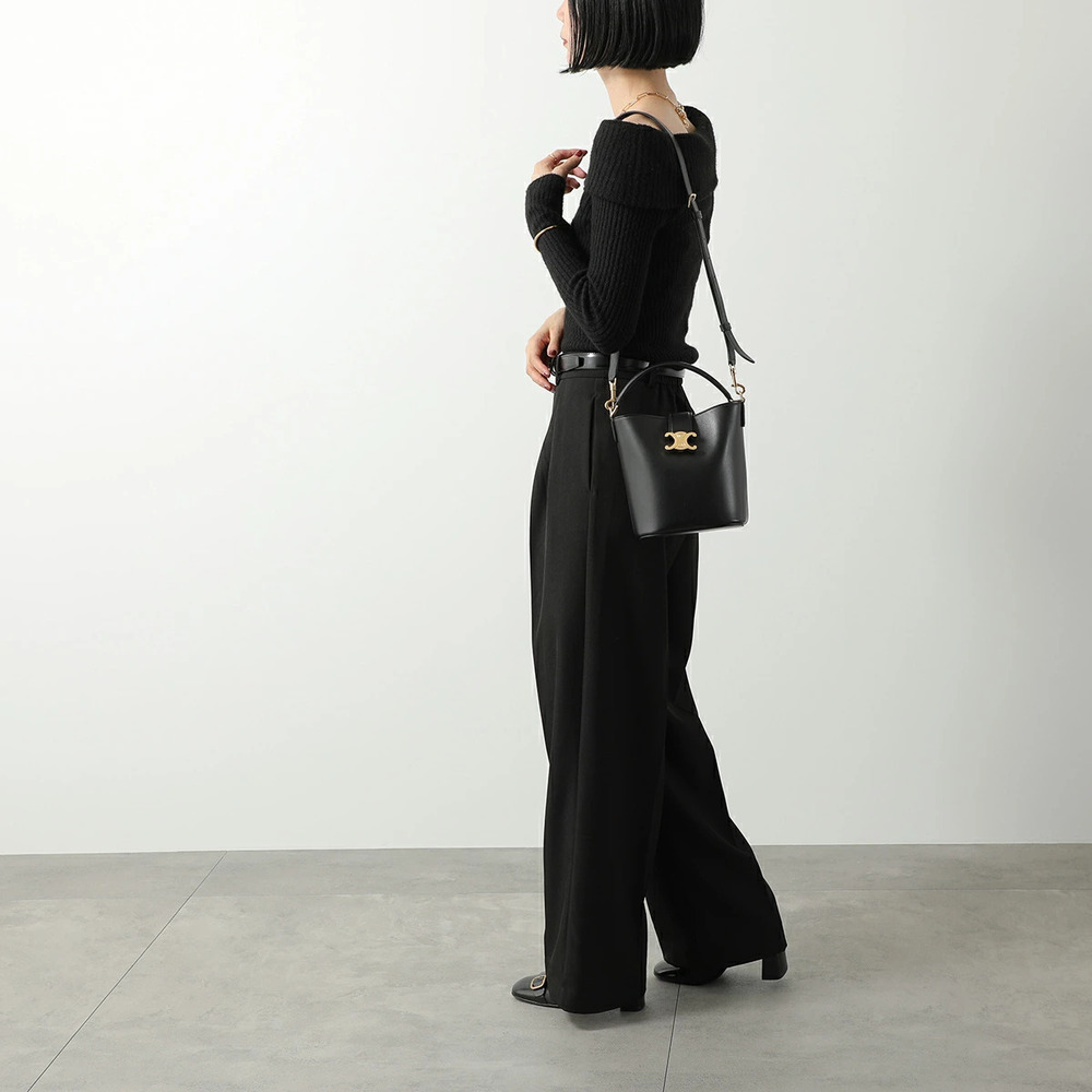 Celine Bucket Louise 2way Shoulder Bag Triomphe - Picture 5 of 8
